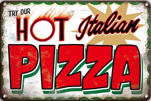 CN-Tin Sign Try Our Hot Italia - Home Bar Lounge review and price