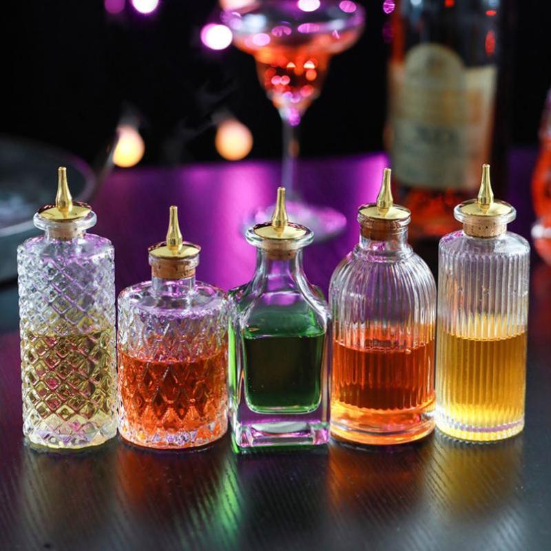 Vintage Glass Bitters Bottle W - Bitters Bottle Set review and price