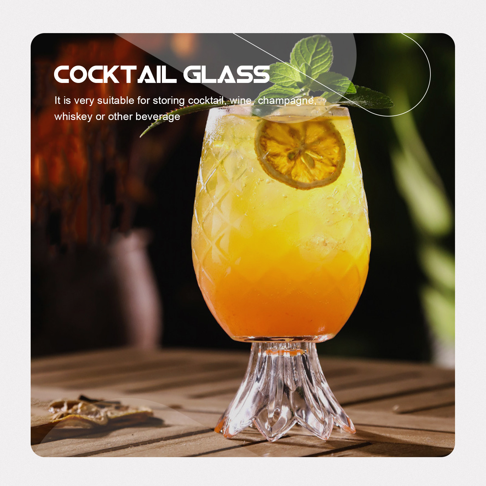 Premium Pineapple-Shaped Cockt - Home Bar Set review and price