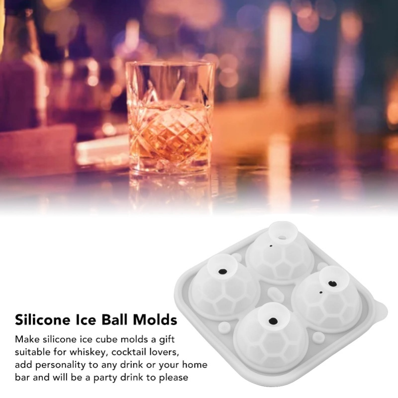 2Pcs Silicone Ice Cube Molds F - Ice Mold Sphere review and price