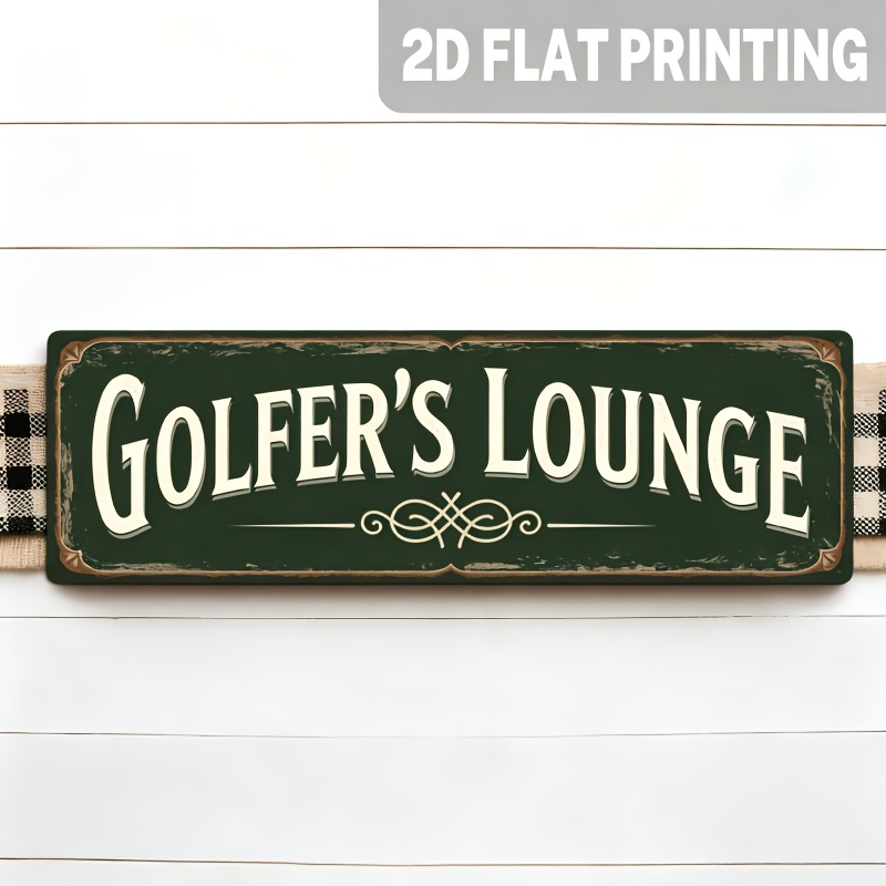 2D Flat, 1pc, Vintage Golfer'S - Home Bar Lounge review and price