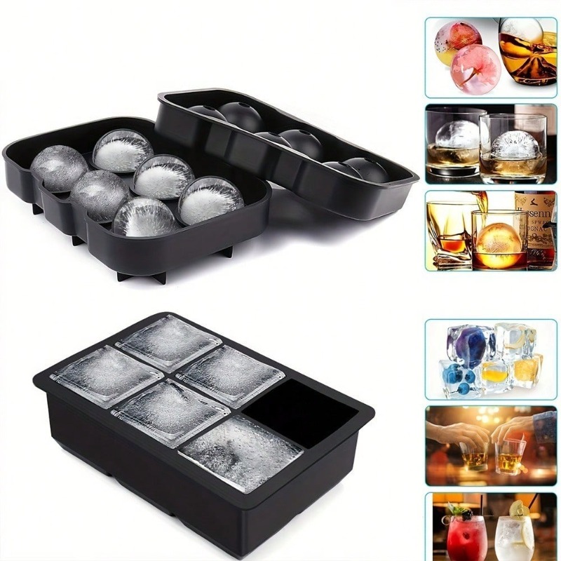 Premium Silicone Ice Cube Tray - Ice Mold Sphere review and price